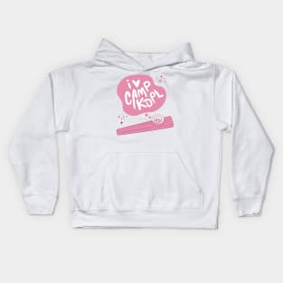 I HEART CAMP KDPL KAZOO Kids Hoodie